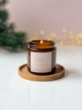 Merry and Bright Scented Natural Soy Wax Candle - BearHugs - thinking of you gifts by post