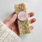 Mini Chocolate Bar - With Personalised Message Label - BearHugs - thinking of you gifts by post