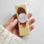 Mini Chocolate Bar - With Personalised Message Label - BearHugs - thinking of you gifts by post