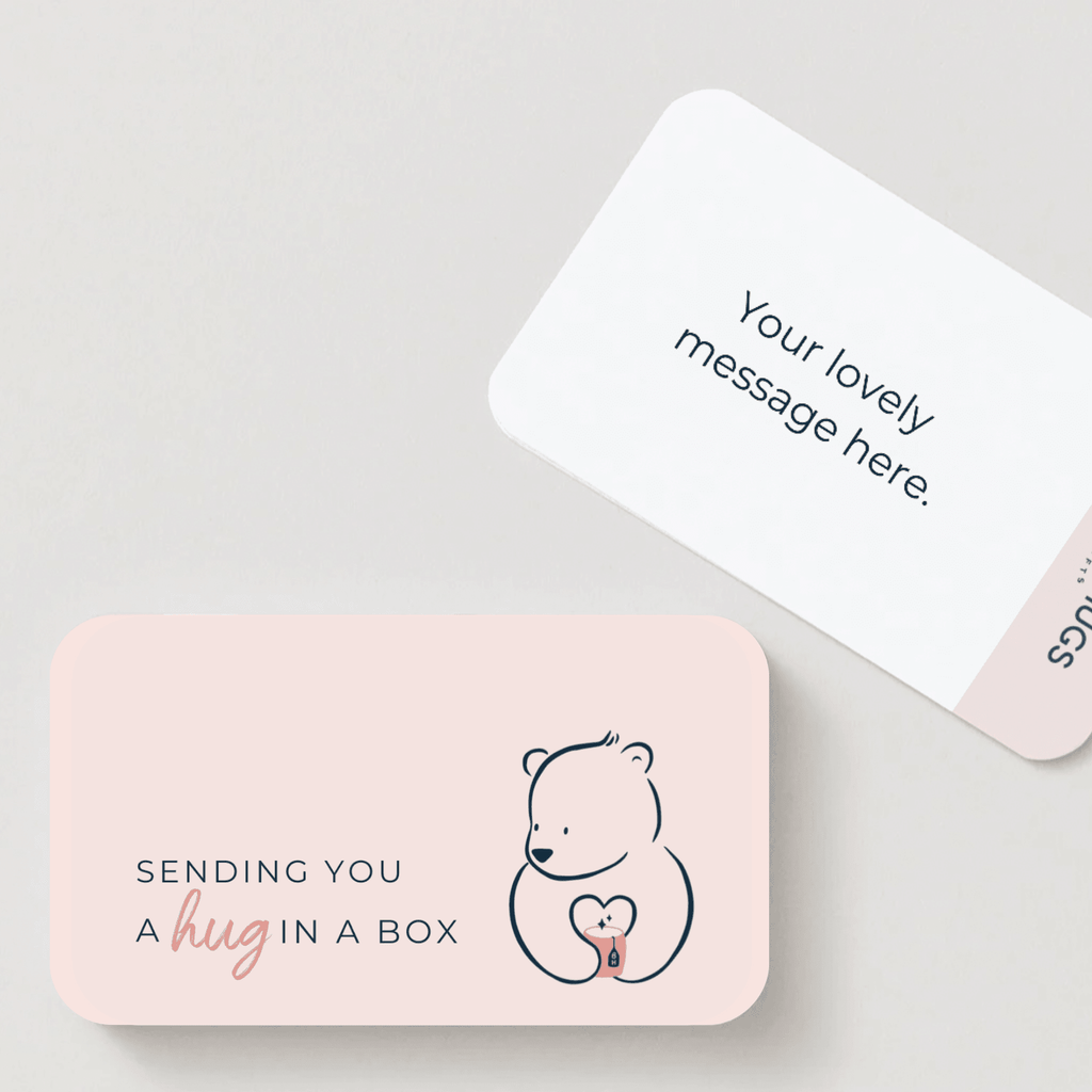 Mini Notecard - BearHugs - thinking of you gifts by post