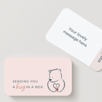 Mini Notecard - BearHugs - thinking of you gifts by post