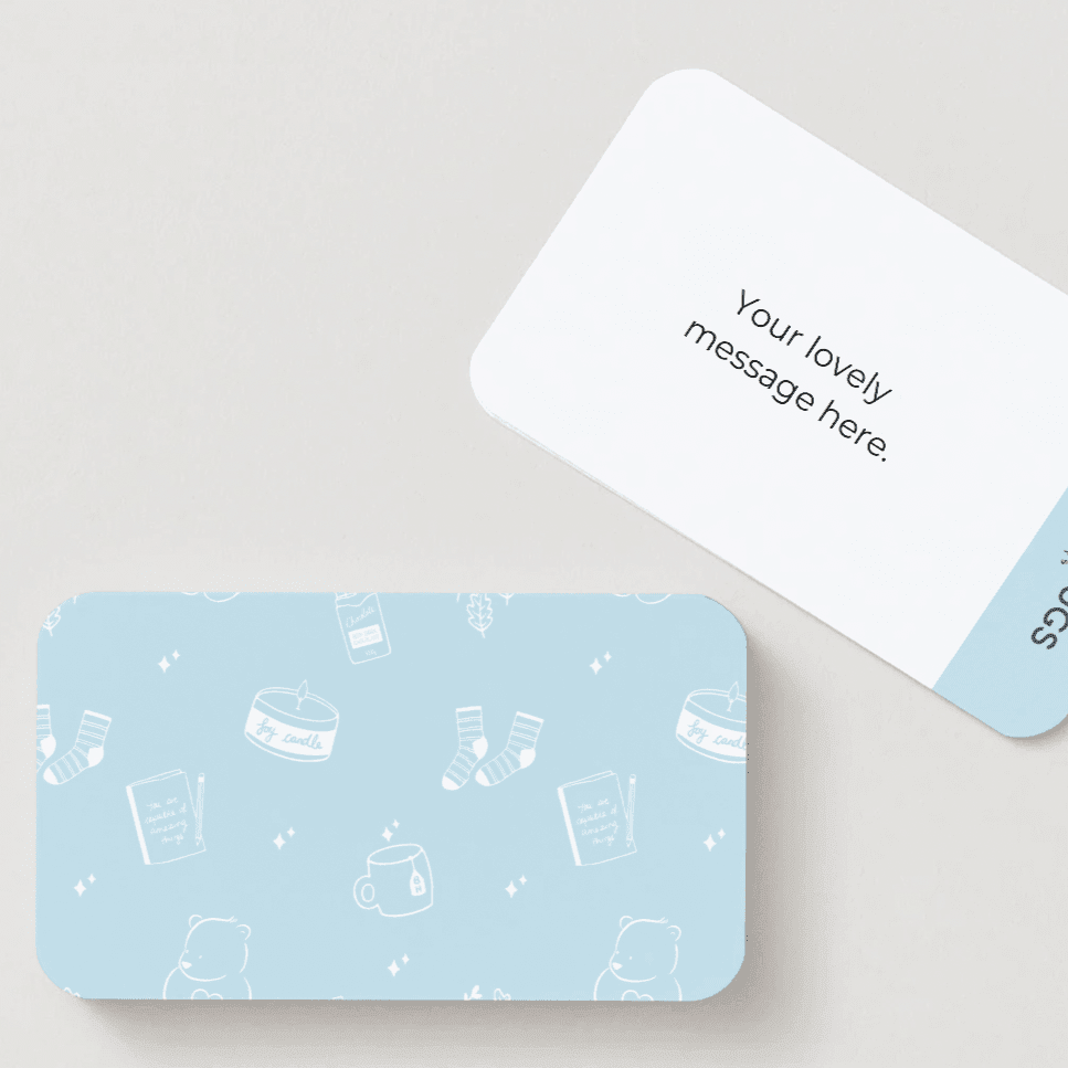 Mini Notecard - BearHugs - thinking of you gifts by post