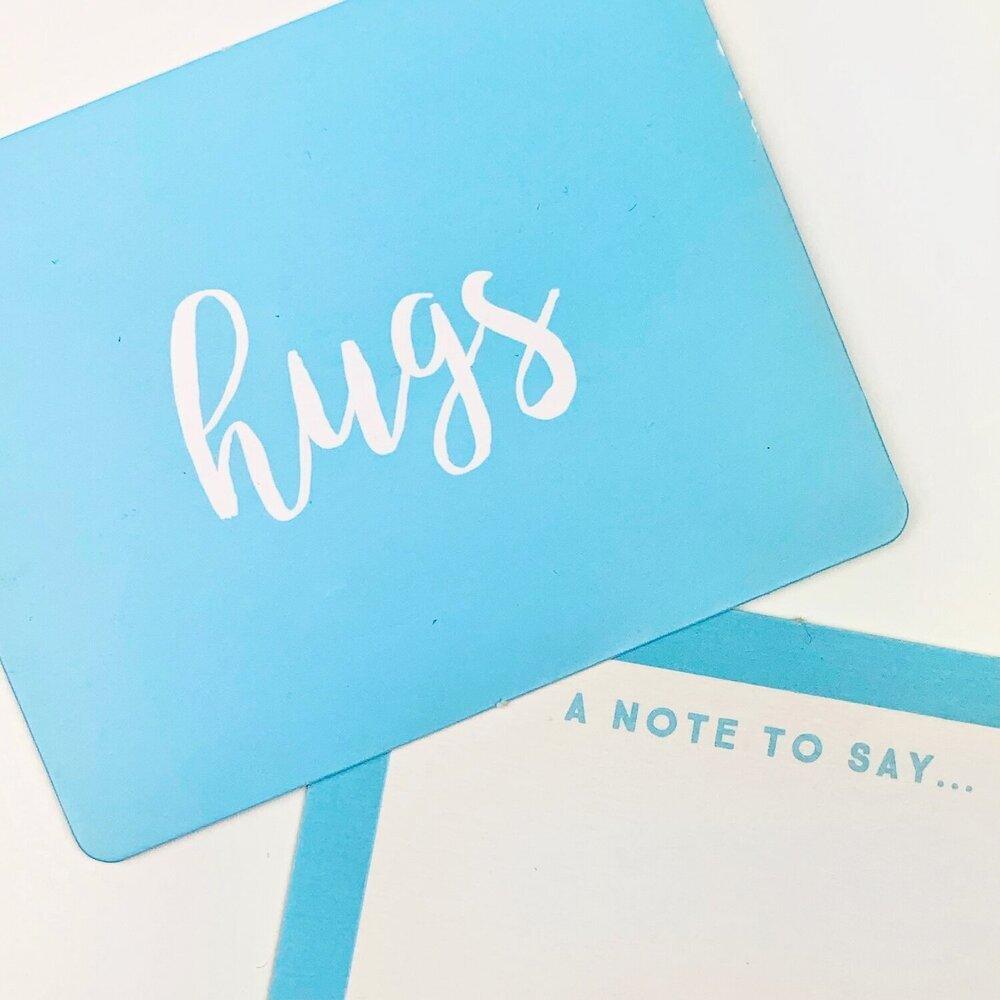 Mini Notecard - BearHugs - thinking of you gifts by post