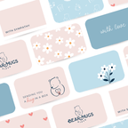 Mini Notecard - BearHugs - thinking of you gifts by post