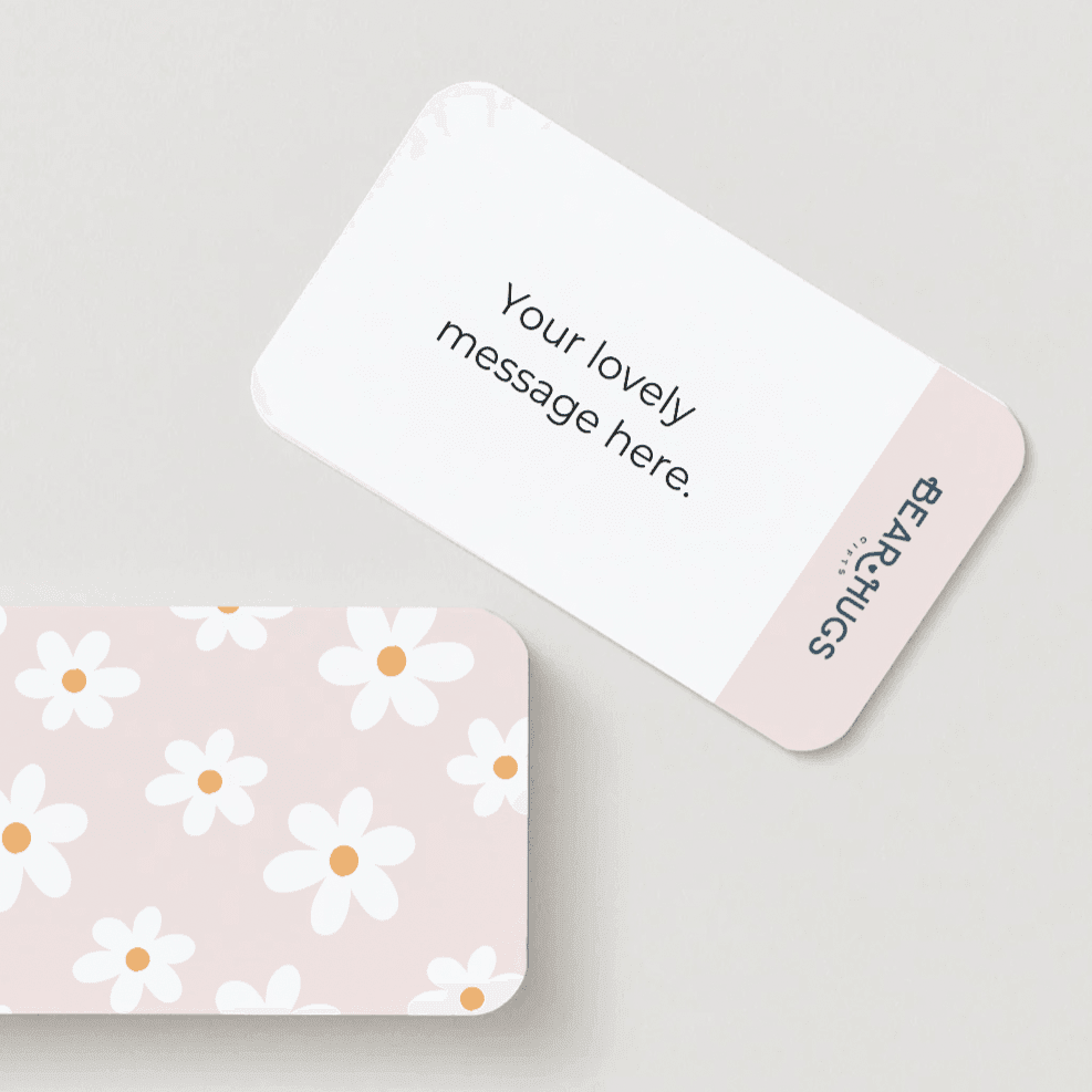 Mini Notecard - BearHugs - thinking of you gifts by post