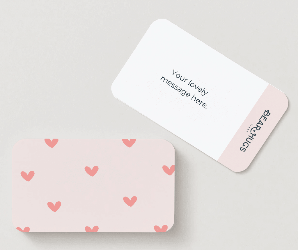 Mini Notecard - BearHugs - thinking of you gifts by post
