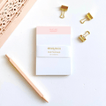 Must Not Forget A7 Note Pad - BearHugs - thinking of you gifts by post