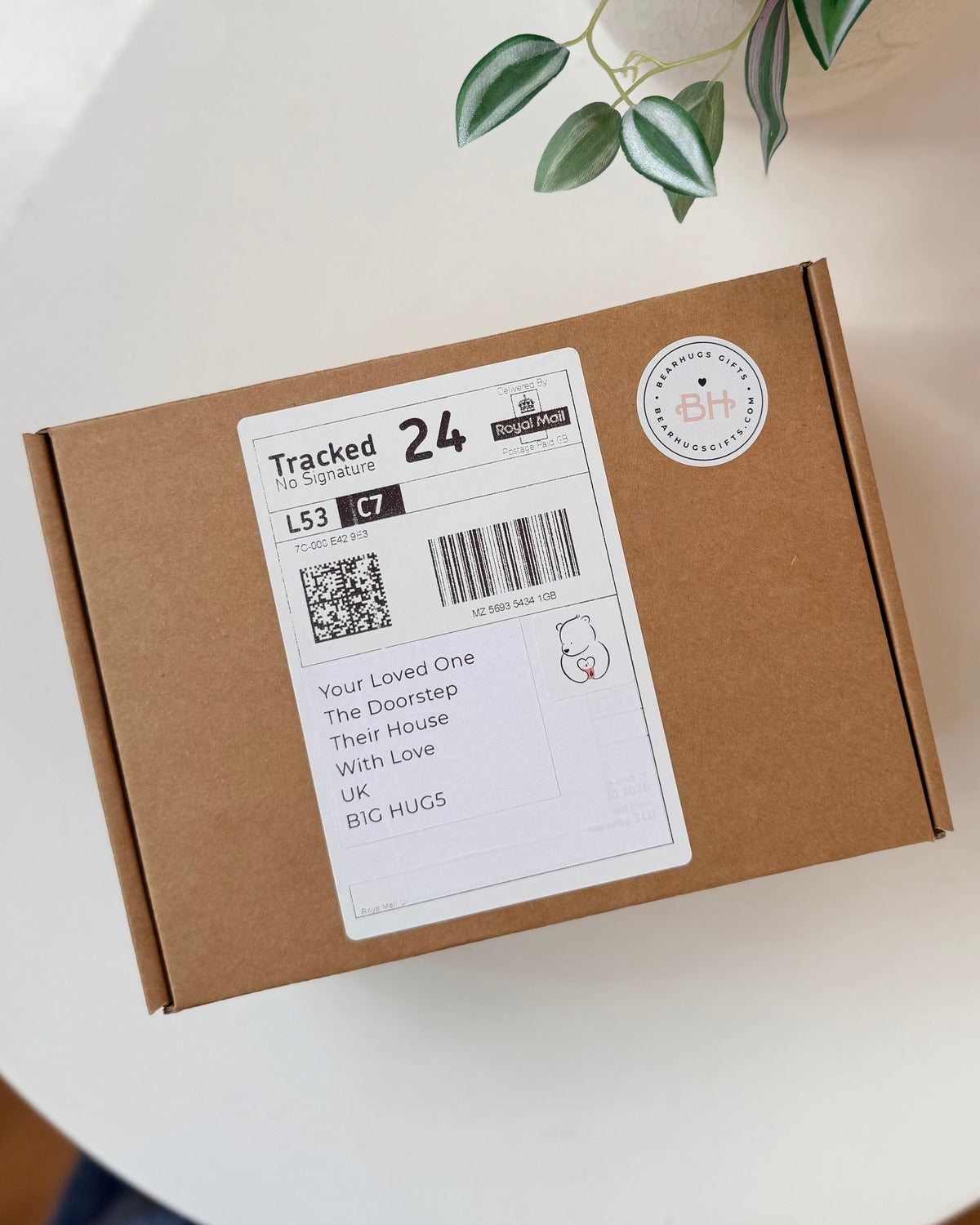 New Baby, Big Hug Gift Box - BearHugs - thinking of you gifts by post