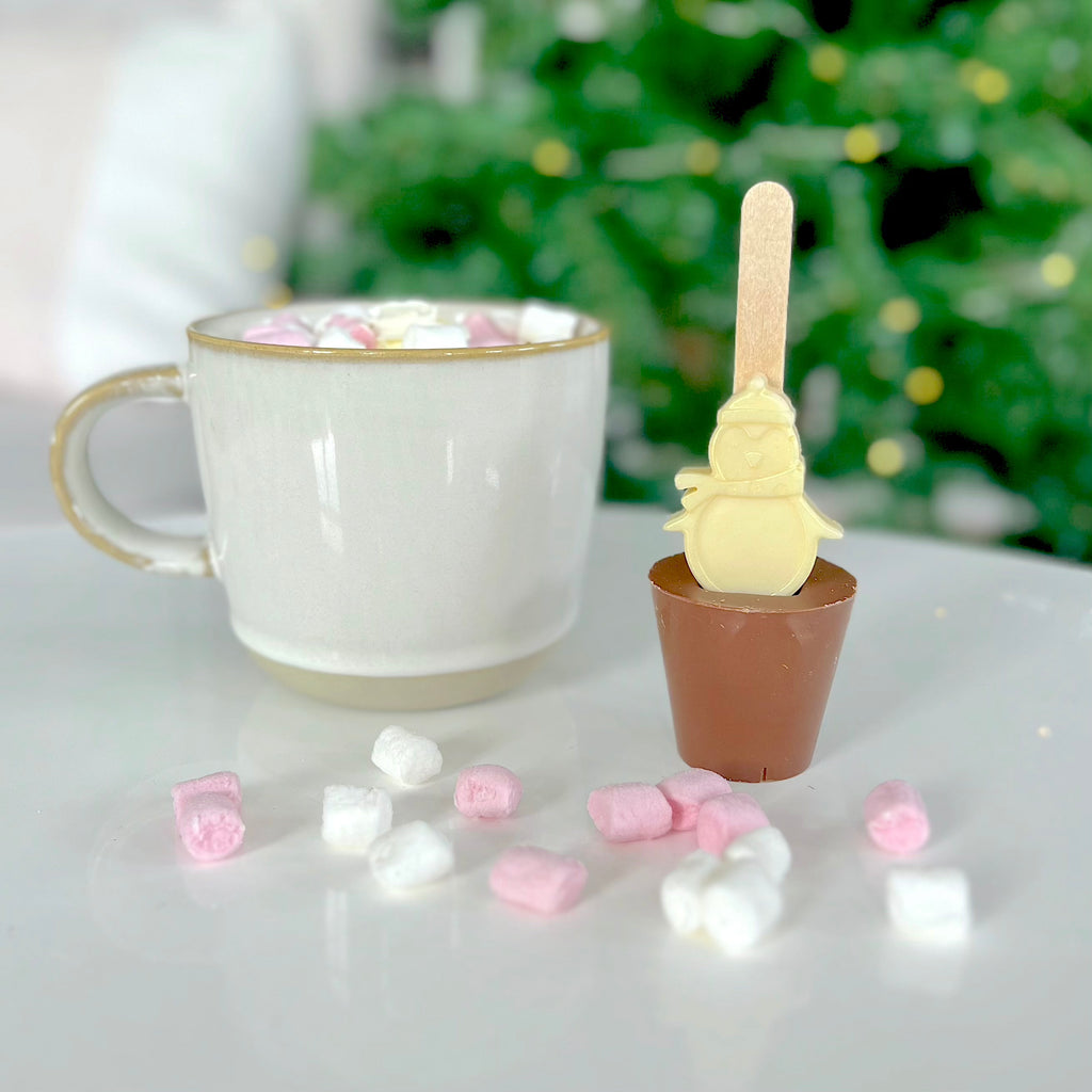 Penguin Hot Chocolate Stirrer - BearHugs
