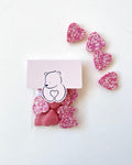 Pink Chocolate Heart Sprinkle Sweets - BearHugs - thinking of you gifts by post