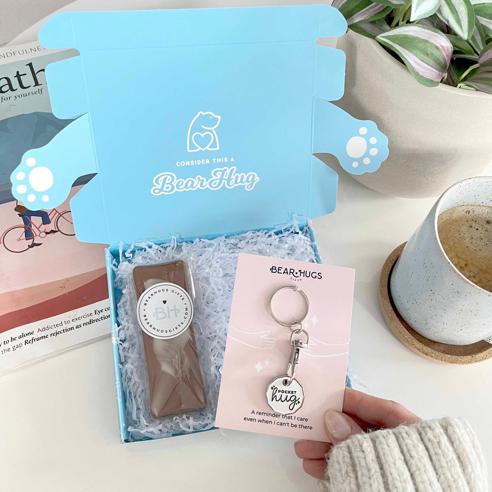 Reminder That I Care Letterbox Gift - BearHugs - thinking of you gifts by post