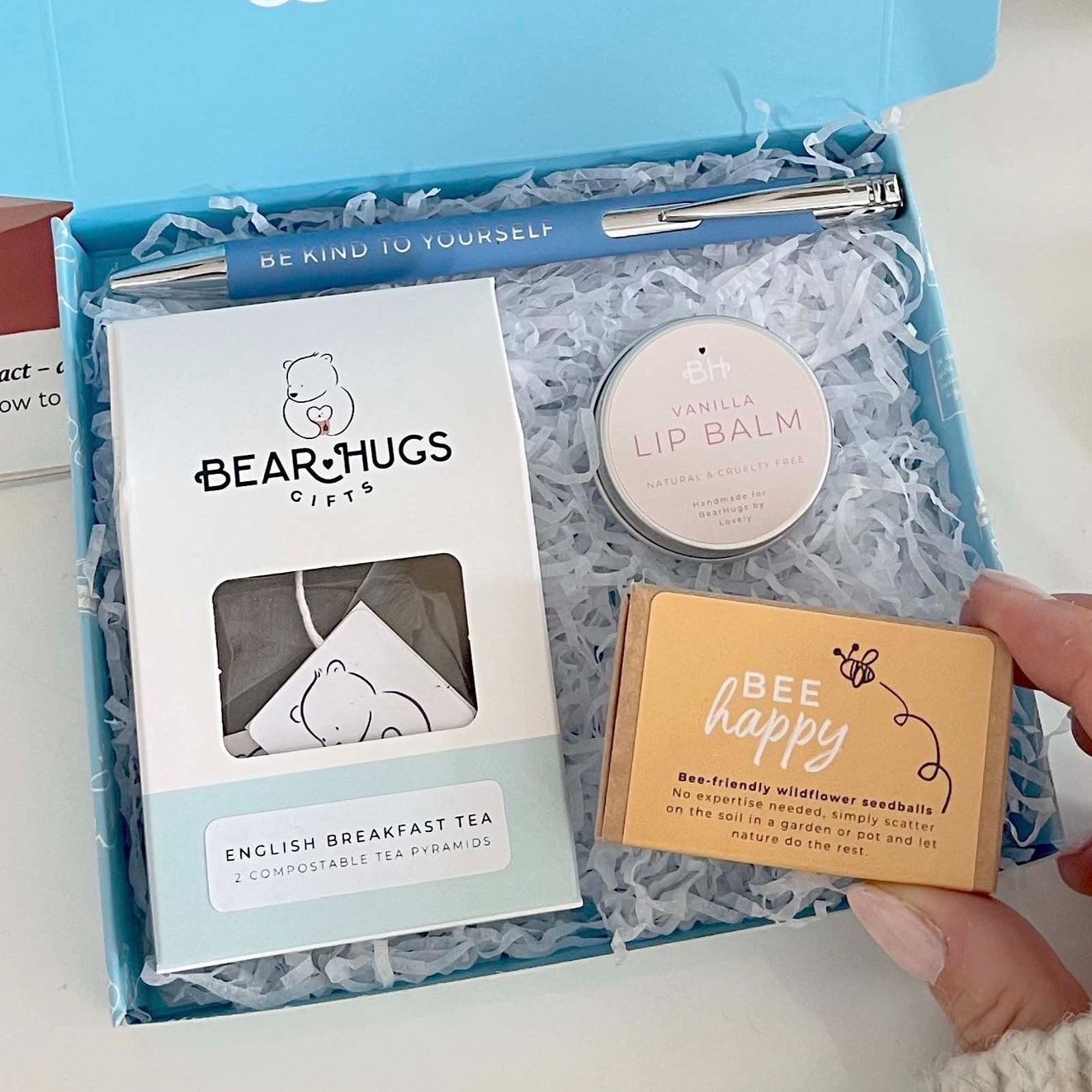 Sending Hugs Letterbox Gift - BearHugs - thinking of you gifts by post