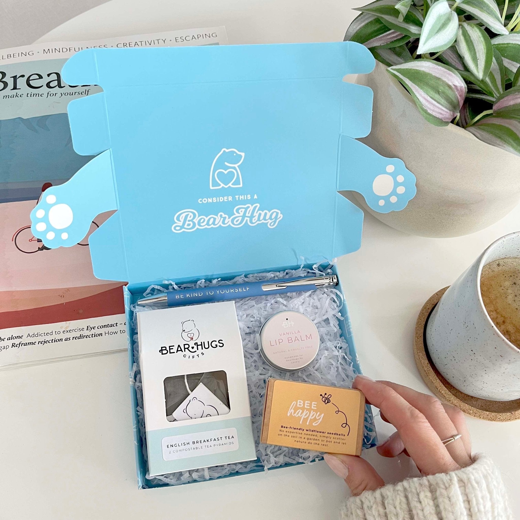 Sending Hugs Letterbox Gift - BearHugs - thinking of you gifts by post