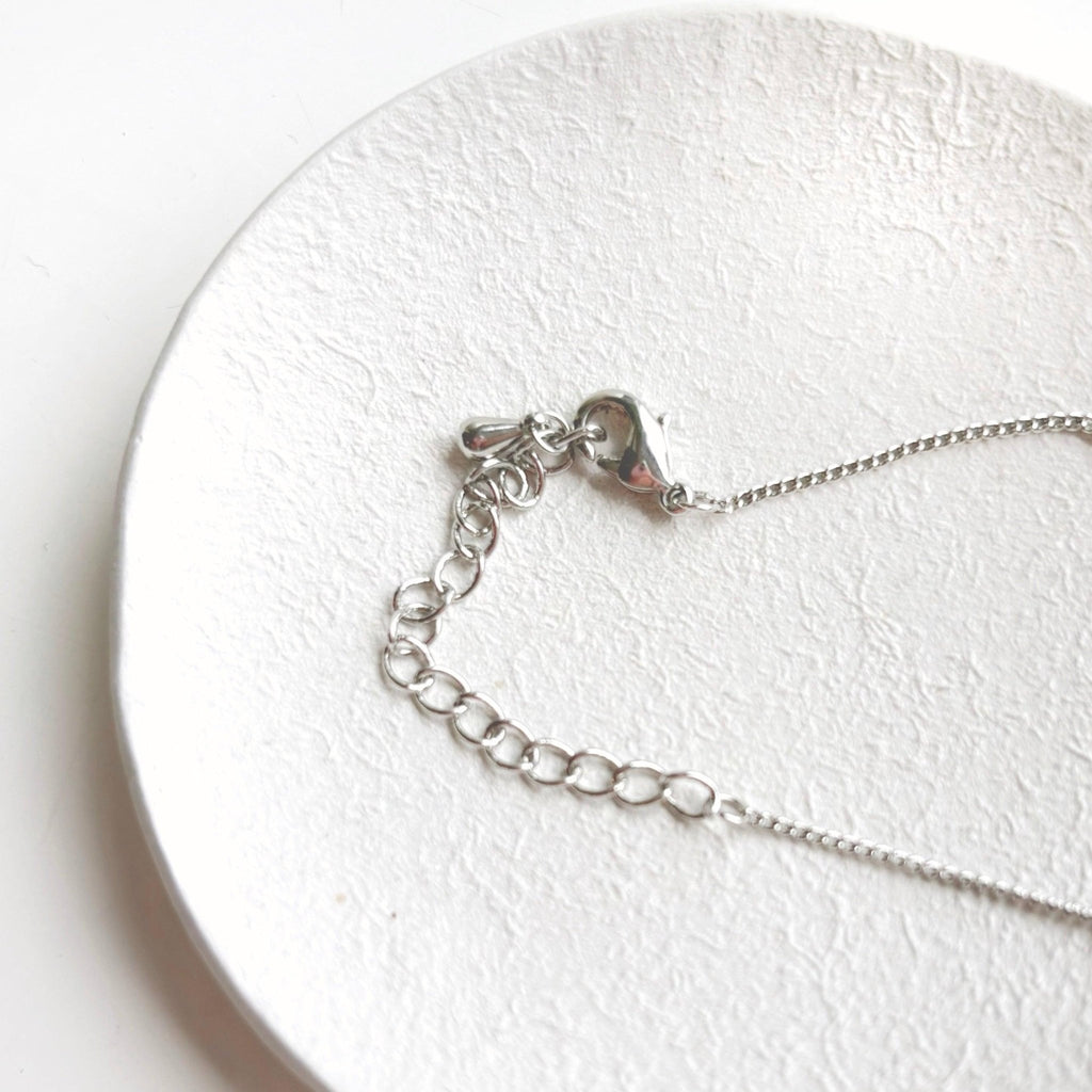 Silver Plated Dainty Shell Necklace - BearHugs - thinking of you gifts by post