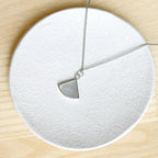 Silver Plated Dainty Shell Necklace - BearHugs - thinking of you gifts by post
