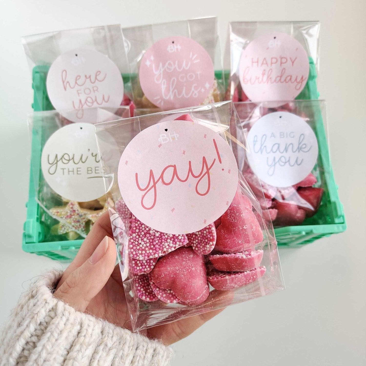 Sprinkles Sweetie Bag - Choose Your Message! - BearHugs - Thinking Of You Gifts