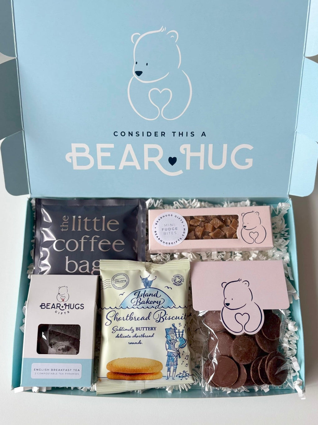 Take Care Hug in a Box - BearHugs - thinking of you gifts by post