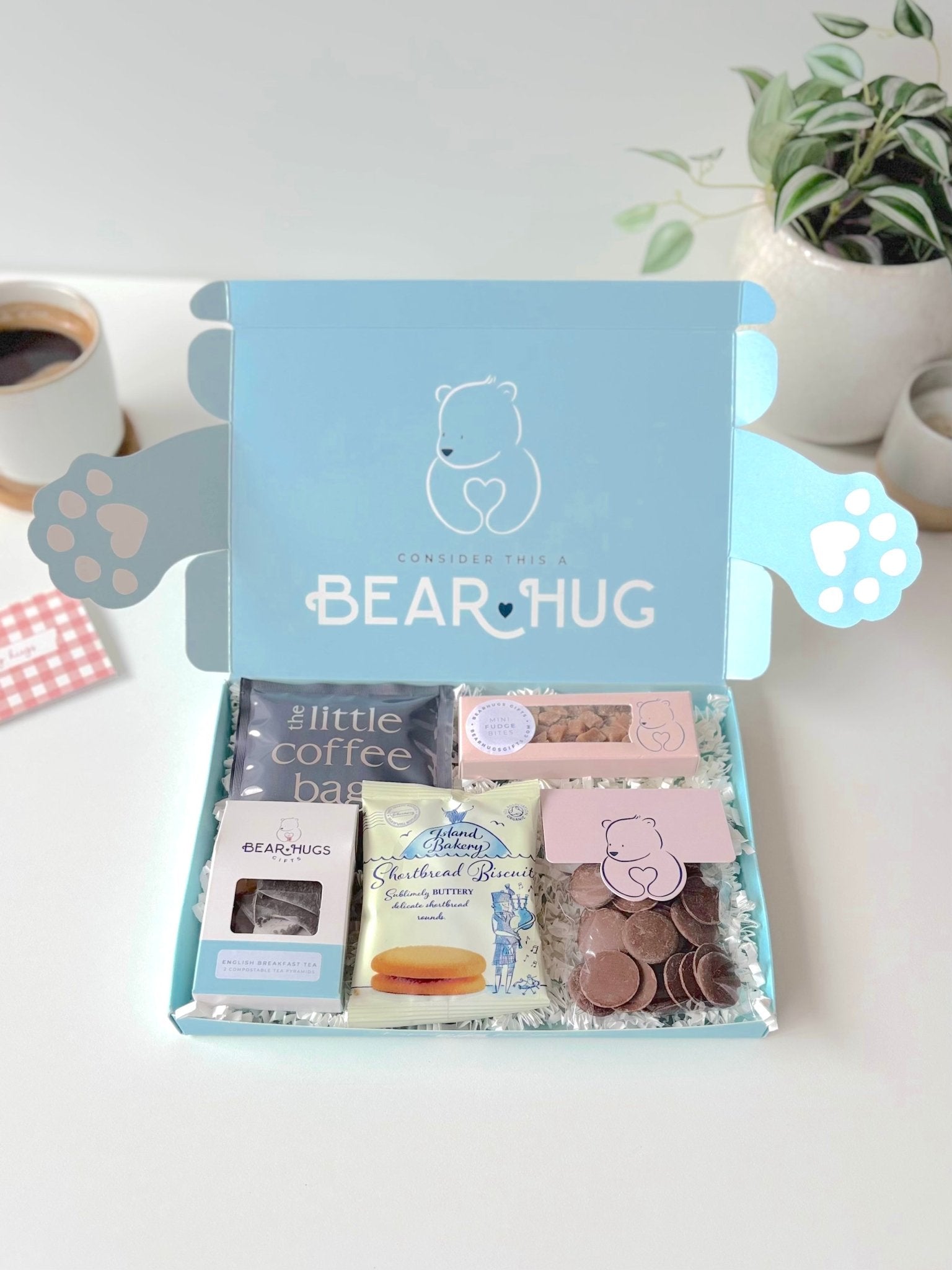 Take Care Hug in a Box - BearHugs - thinking of you gifts by post