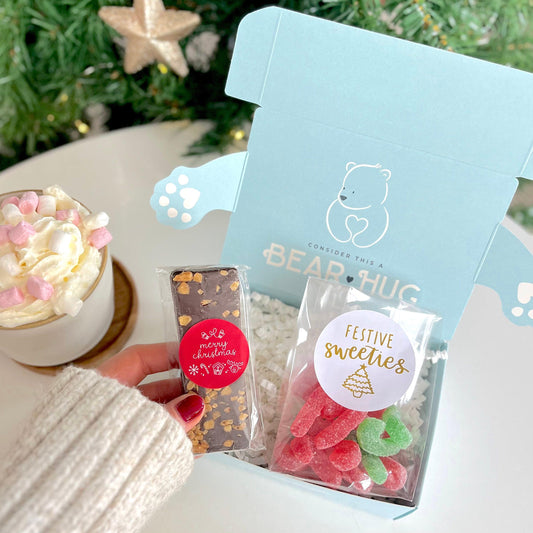 Vegan Christmas Treats Hug in a Box - BearHugs