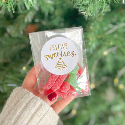 Vegan Festive Christmas Candy Cane Gummy Sweets - BearHugs