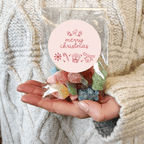 Vegan Sweets Bag - With Personalised Message Label - BearHugs - thinking of you gifts by post