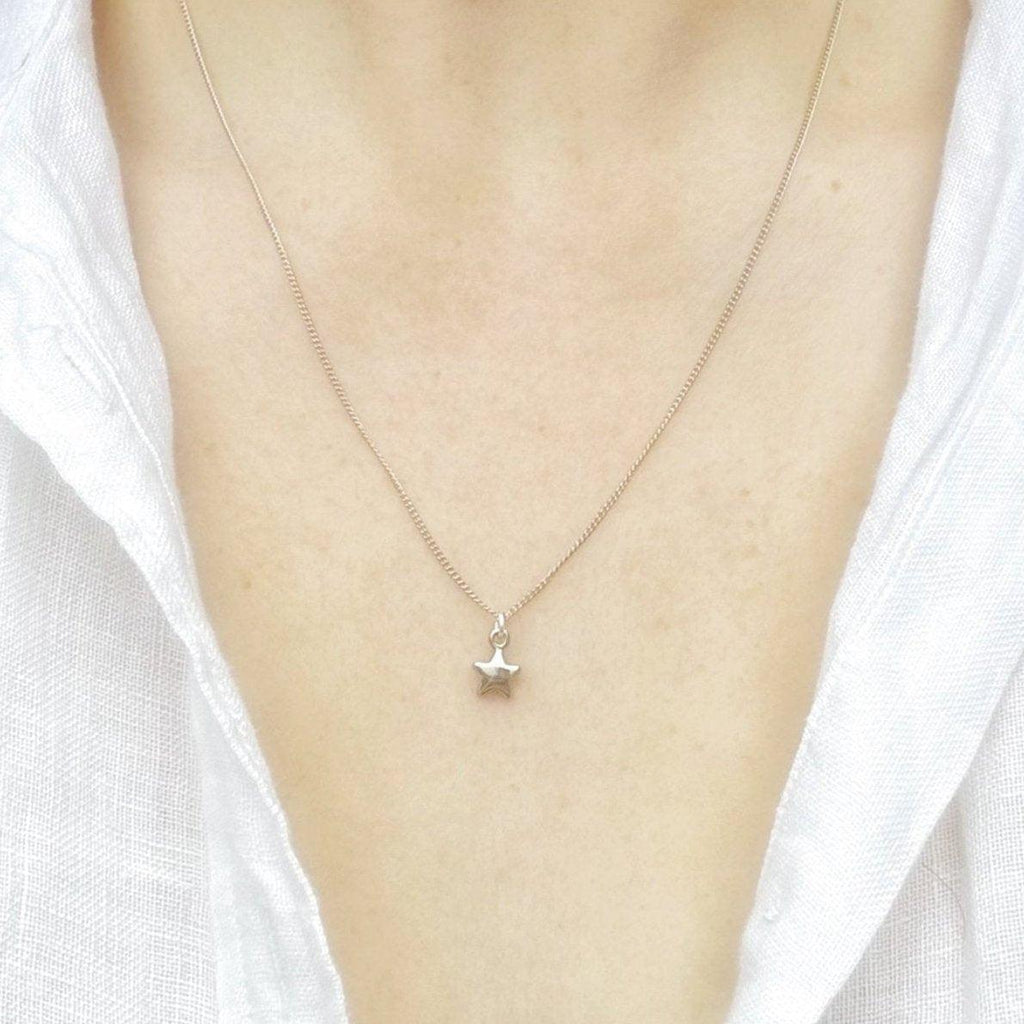 "You're A Star" Silver Plated Necklace - BearHugs - thinking of you gifts by post