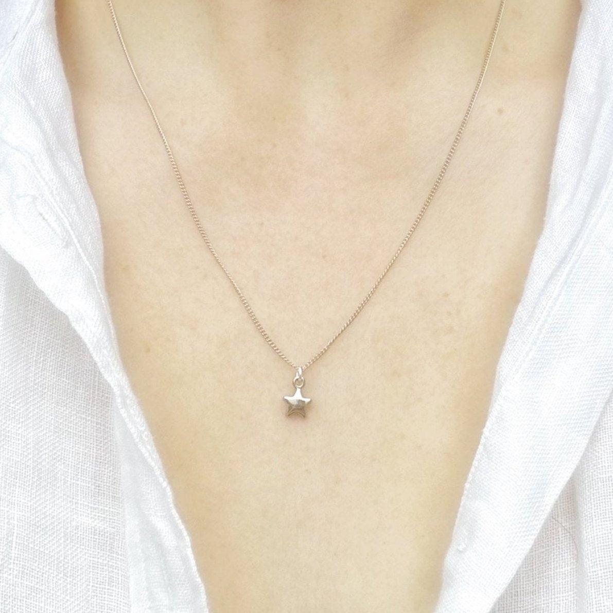 "You're A Star" Silver Plated Necklace - BearHugs - thinking of you gifts by post