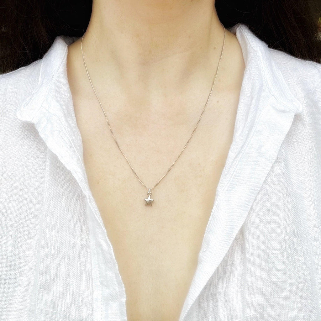 "You're A Star" Silver Plated Necklace - BearHugs - thinking of you gifts by post