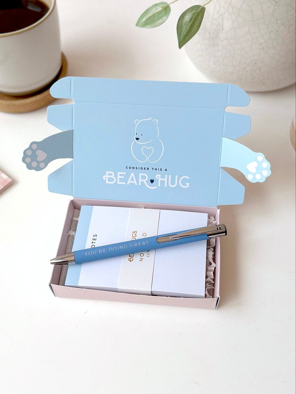 You're Doing Great Letterbox Hug in a Box - BearHugs - thinking of you gifts by post