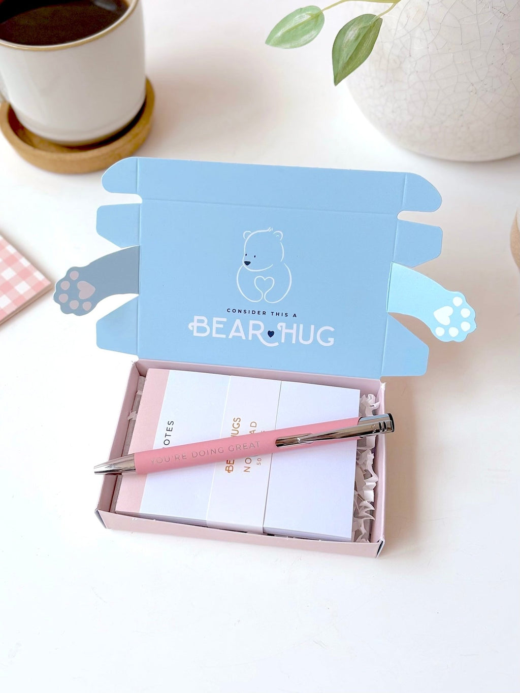 You're Doing Great Letterbox Hug in a Box - BearHugs - thinking of you gifts by post