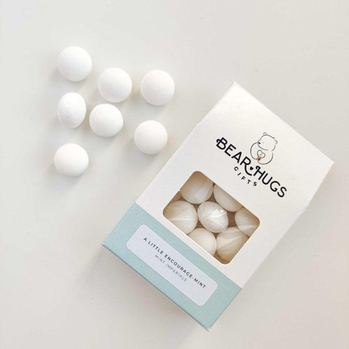 A Little Encourage - Mint - BearHugs - thinking of you gifts by post