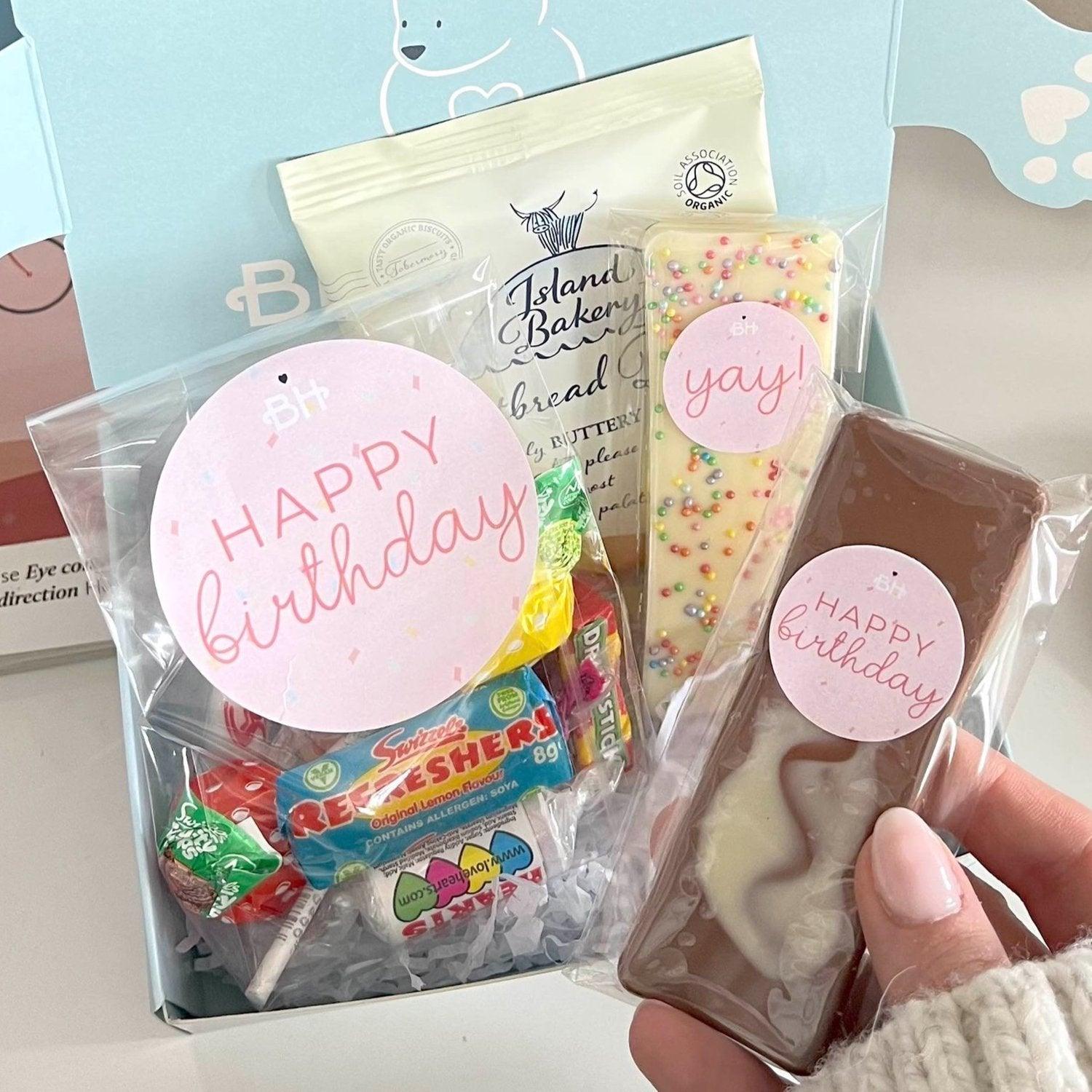 Birthday Treats Hug in a Box - BearHugs - thinking of you gifts by post