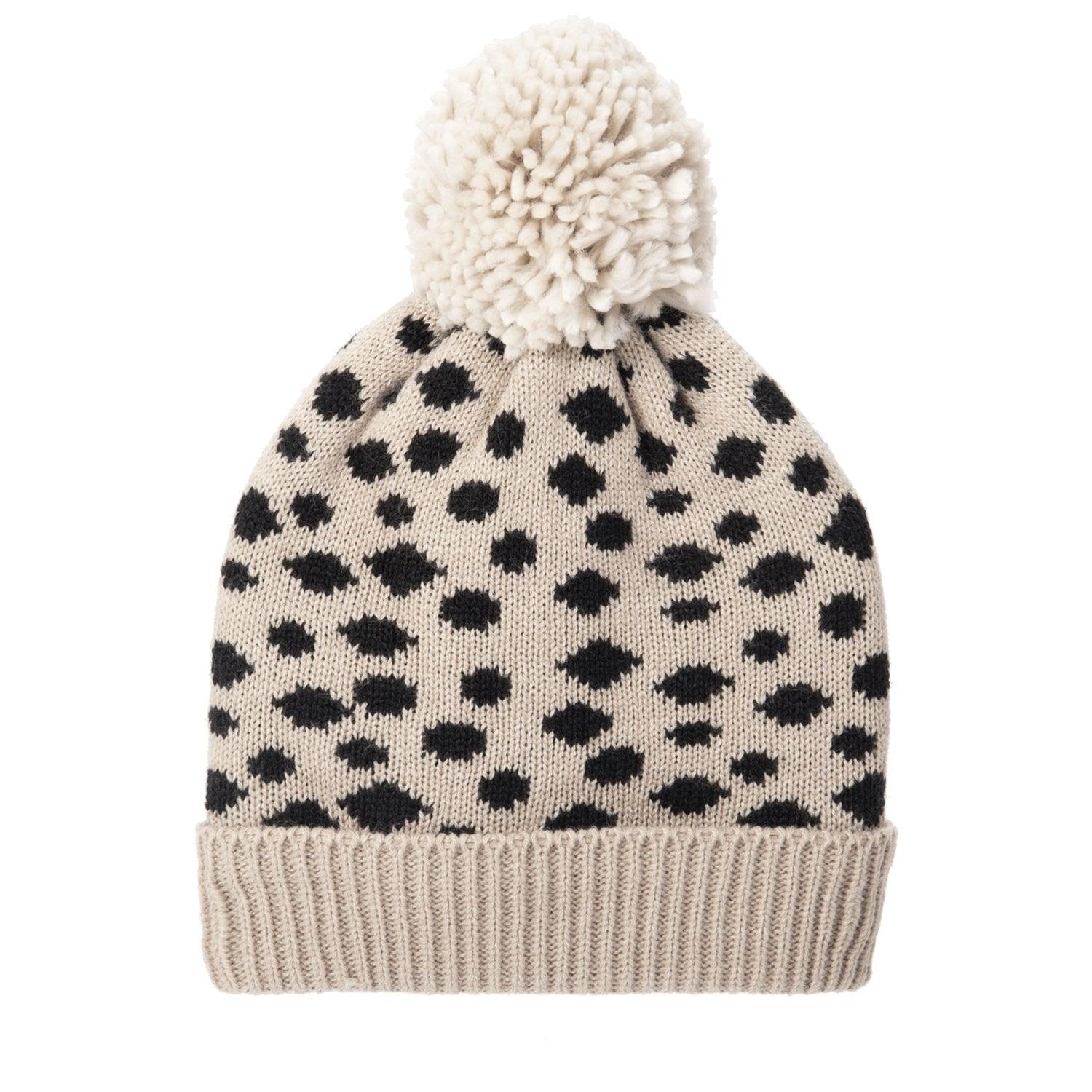 Cheetah Knitted Hat (Aged 7 - 10) - BearHugs - thinking of you gifts by post