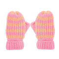 Children's Pink Knitted Mittens - BearHugs - thinking of you gifts by post