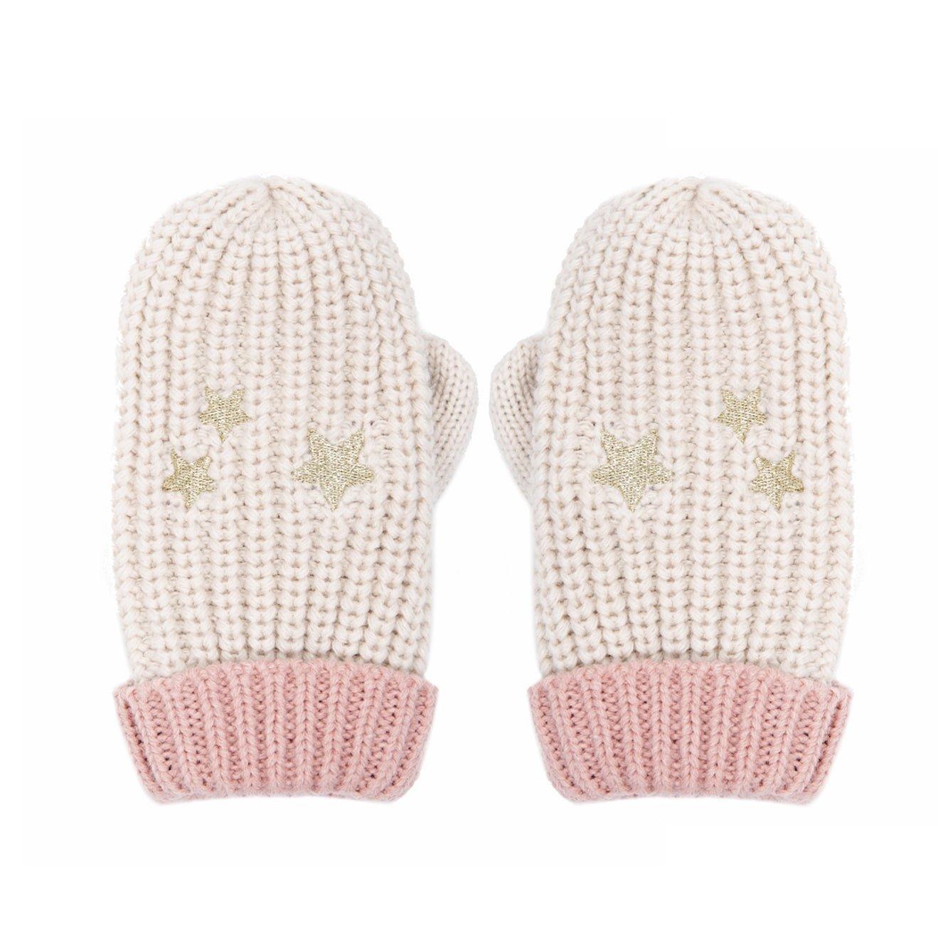 Children's Star Knitted Mittens - BearHugs - thinking of you gifts by post