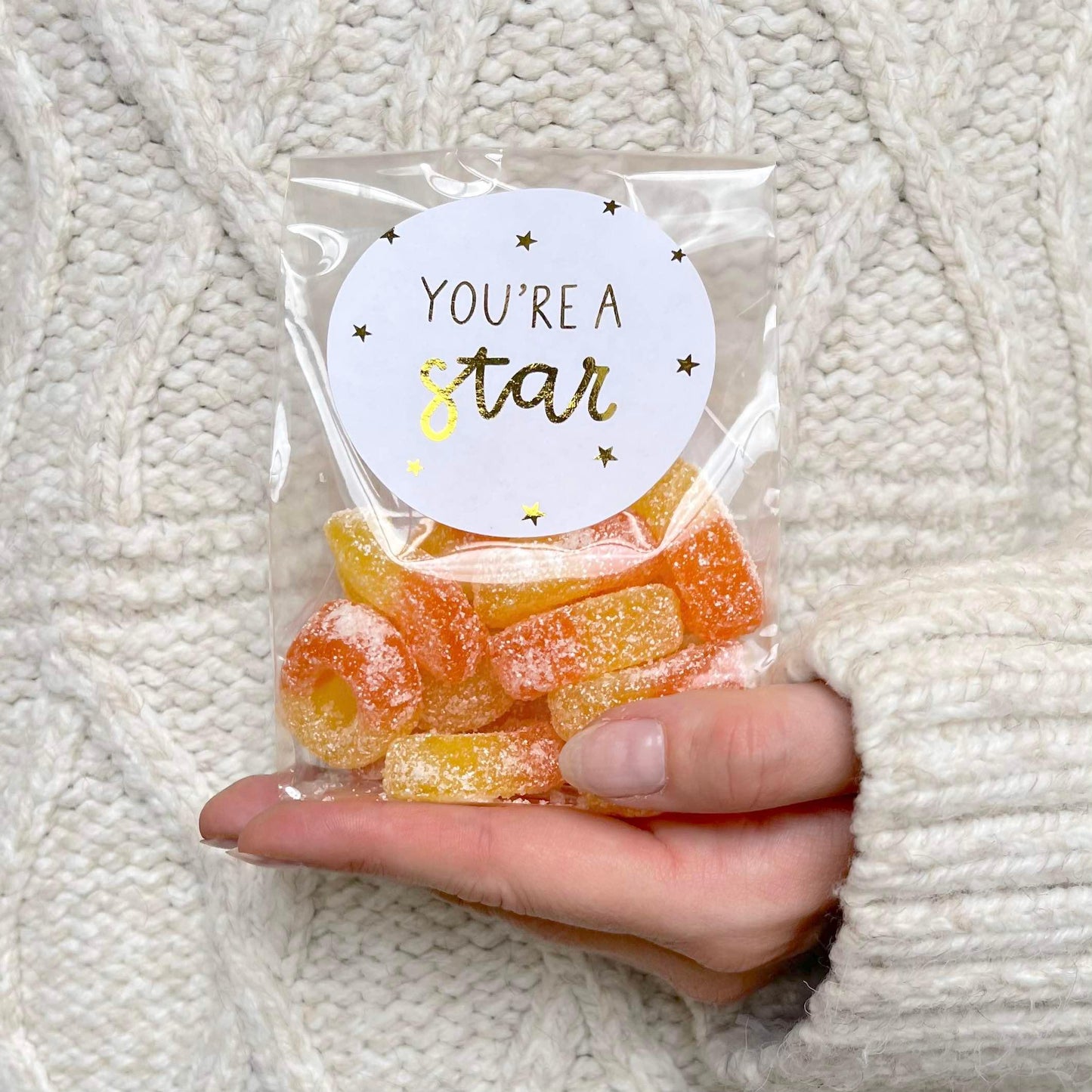 Custom Vegan Sweets Bag - Choose Your Sweets & Message! - BearHugs