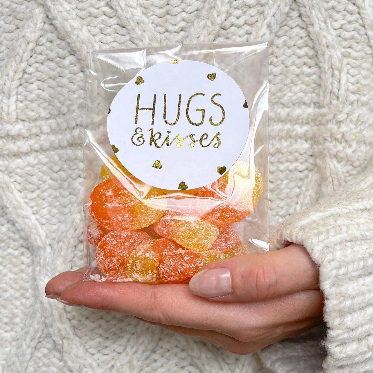 Custom Vegan Sweets Bag - Choose Your Sweets & Message! - BearHugs