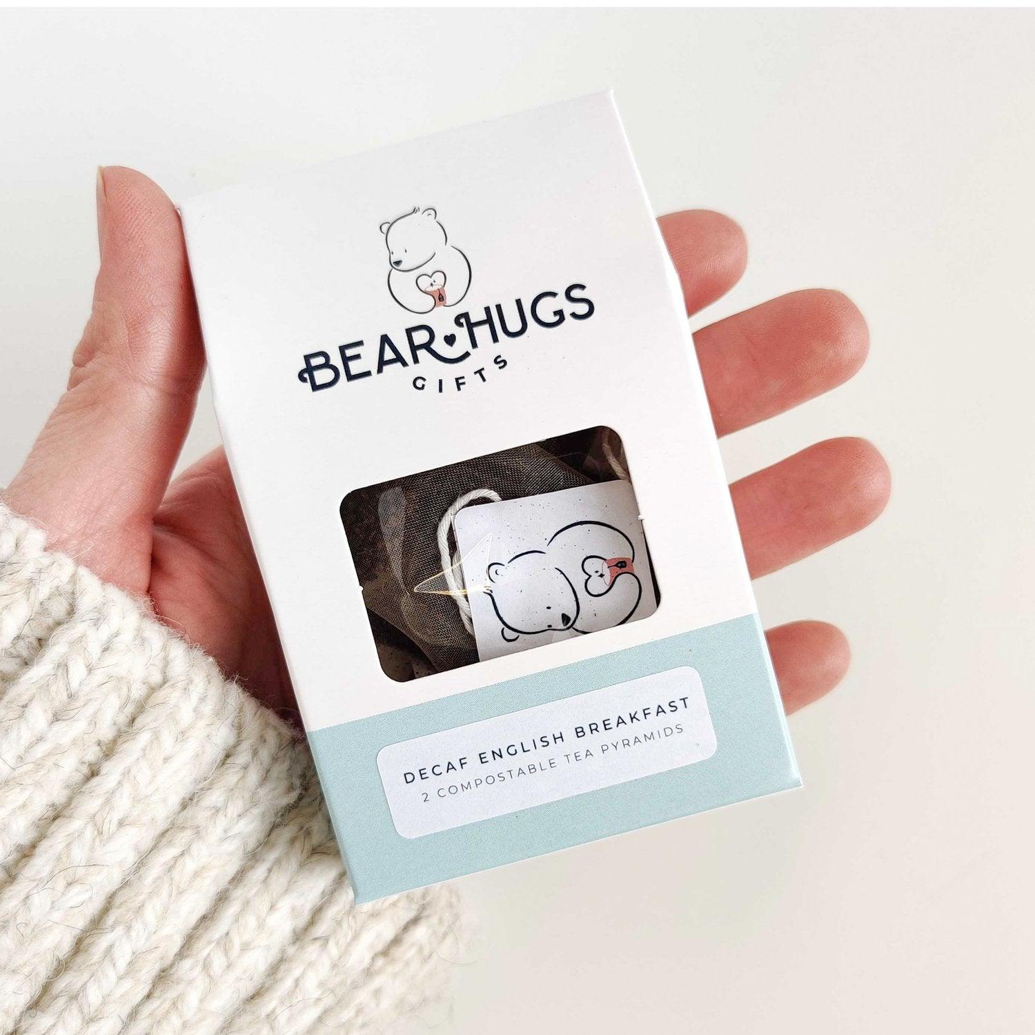 English Breakfast or Earl Grey Tea Mini Pack - BearHugs - Thinking Of You Gifts