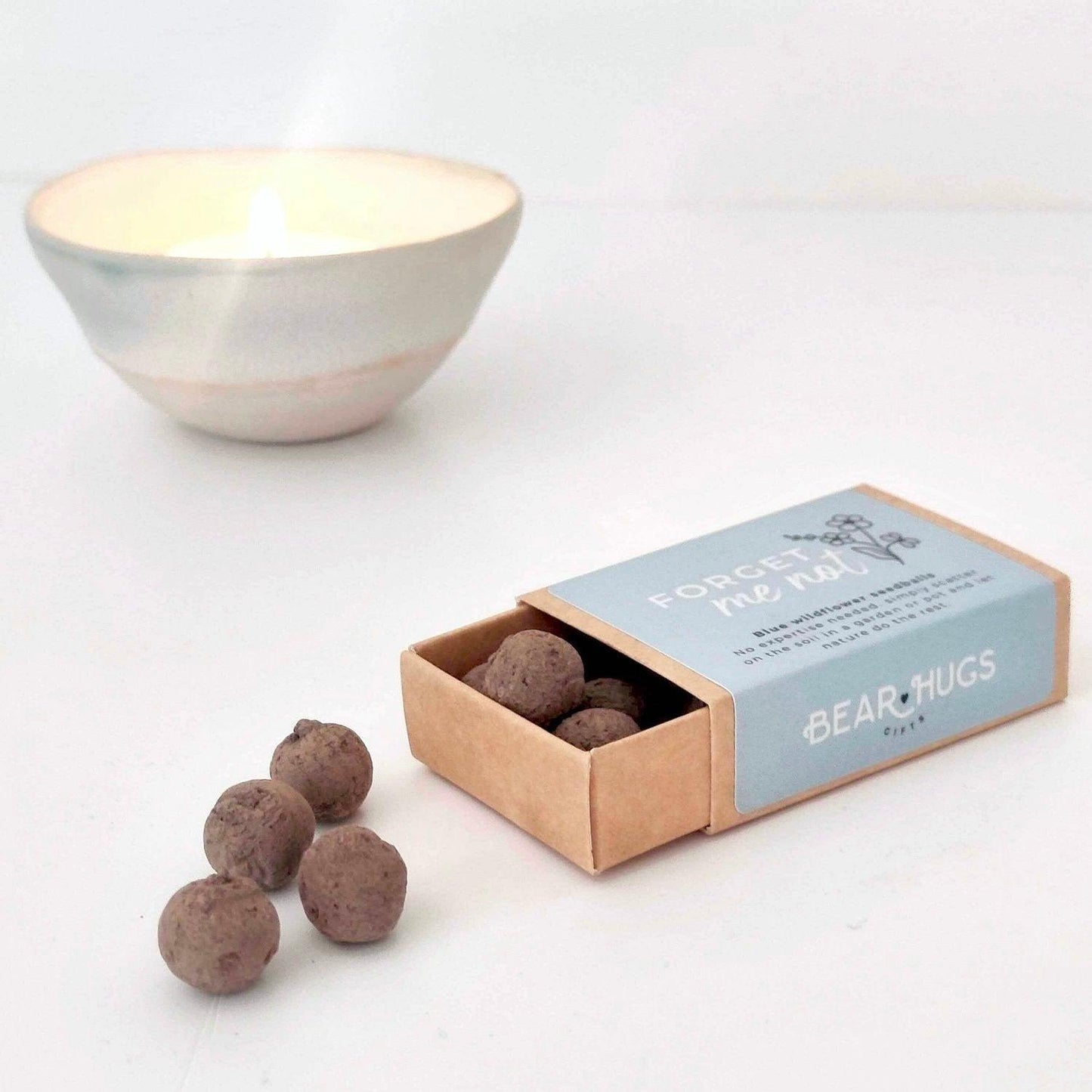 Forget Me Not Seedballs - BearHugs - Thinking Of You Gifts