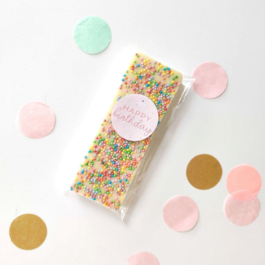 Happy Birthday Mini Chocolate Bar - BearHugs - thinking of you gifts by post